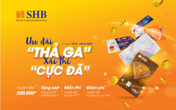 Nhiều ưu đãi cho khách hàng cá nhân khi mở thẻ tín dụng quốc tế SHB