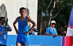 Sốc nhiệt, vỡ cơ, VĐV Trung Quốc nhập tịch Campuchia bỏ cuộc marathon SEA Games 32