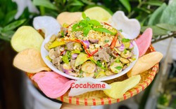 Làm nộm bò cà pháo không bị dai, mềm thơm, đậm vị đừng bỏ qua bí quyết này