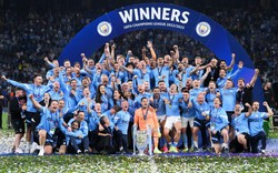 Chùm ảnh: Man City đăng quang ngôi vô địch Champions League