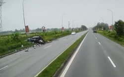 Xe container gây tai nạn ở Hà Nam, một cán bộ CSGT hy sinh