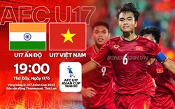 Xem trực tiếp U17 Việt Nam vs U17 Ấn Độ trên kênh nào?