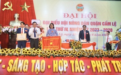 Đại hội Hội Nông dân quận Cẩm Lệ, bà Hứa Thị Thuỳ Phương tái đắc cử chức Chủ tịch