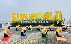 500 vận động viên trong nước và quốc tế tham gia Ngày quốc tế Yoga lần thứ 9 tại Sa Pa