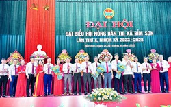 Ông Trần Khắc Tấn được bầu trúng cử Chủ tịch Hội Nông dân thị xã Bỉm Sơn, tỉnh Thanh Hóa