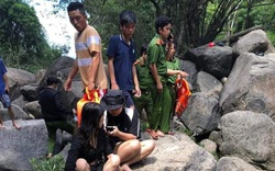 Tìm người mất tích khu vực thác Edu ở Khánh Hòa