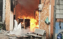 Đồng Nai: Cháy lớn ở xưởng gia công ghế nệm giữa khu dân cư