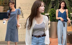 Trẻ hóa phong cách với 10 set đồ denim mùa hè