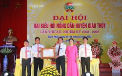 Đại hội Hội Nông dân huyện Giao Thủy, ông Trần Hà Bắc tái đắc cử chức Chủ tịch