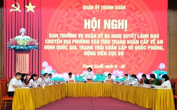 Quận Thanh Xuân: Hoàn thành diễn tập khu vực phòng thủ quận năm 2023