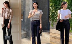 Thanh lịch với quần jeans đen