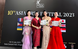 Ca sĩ Tân Nhàn bị 3 học trò vừa giành được Cúp Vàng Asia Arts Festival 2023 "tố" khó tính