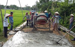 TT-Huế: 6 tháng, nông dân đóng góp nhiều tỷ đồng và hiến hàng chục nghìn m2 đất xây dựng NTM 