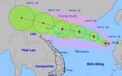 Áp thấp nhiệt đới đã mạnh lên thành bão, chính thức trở thành cơn bão số 1 năm 2023