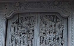 Bảo vật quốc gia ở một đền thờ cổ ở Nam Định là một vật hễ ai bước vào tòa tiền đường đều trông thấy