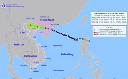 Cơn bão số 1: Gió giật cấp 14, bão sắp vào, cách Móng Cái khoảng 140km