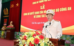 Thượng tá Trần Hoàng Độ được bổ nhiệm giữ chức vụ Phó Giám đốc Công an thành phố Cần Thơ