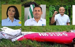 Rơi máy bay ở Colombia, 5 chính trị gia thiệt mạng
