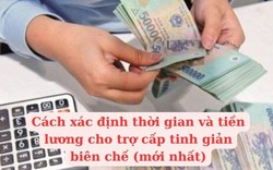 Cách xác định thời gian và tiền lương cho trợ cấp tinh giản biên chế mới nhất