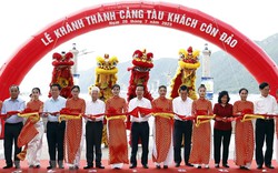Chủ tịch nước Võ Văn Thưởng dự lễ khánh thành Cảng tàu khách, lễ khởi công Trung tâm Y tế quân, dân y Côn Đảo