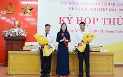 2 lãnh đạo Ban của HĐND tỉnh Quảng Ngãi được bầu với số phiếu tuyệt đối