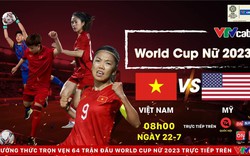 Xem trực tiếp ĐT nữ Việt Nam vs ĐT nữ Mỹ trên kênh nào?