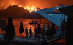 Du lịch "khốn khổ" vì cháy rừng Hy Lạp