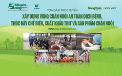 Toạ đàm Xây dựng vùng chăn nuôi an toàn dịch bệnh, thúc đẩy chế biến, xuất khẩu thịt và sản phẩm chăn nuôi 