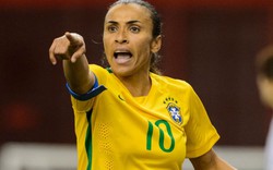 Marta - "Pele" của ĐT nữ Brazil và kỷ lục độc nhất vô nhị