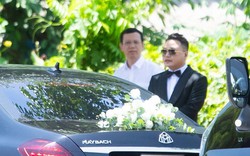 Soi chiếc Mercedes-Maybach mà Shark Bình đón Phương Oanh tại Lễ ăn hỏi