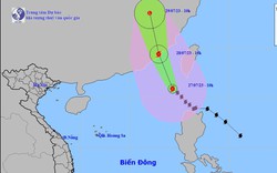 Tin bão số 2 (bão Doksuri) mới nhất trên biển Đông