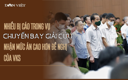 Hoàng Văn Hưng và các bị cáo vụ "chuyến bay giải cứu" nhận mức án cao hơn đề nghị của Viện Kiểm sát