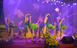 Múa "Hồn Việt" của đơn vị Yên Dũng đạt điểm cao nhất Hội diễn văn nghệ do Hội Nông dân Bắc Giang tổ chức