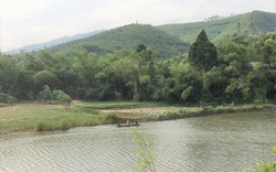 Một hồ nước ngọt ở Quảng Nam tên là Bàu Quyền, sự thật con cá bự xà lự phóng lên không trung