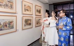 Hoa hậu Ý Nhi đồng hành cùng triển lãm tranh thiện nguyện của họa sĩ trẻ Phan Anh Thư 