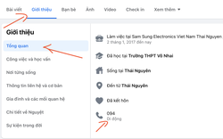 Cách xem số điện thoại qua Facebook trên máy tính và điện thoại