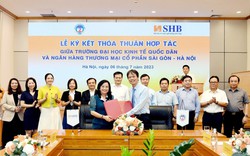 SHB tăng cường hợp tác với Đại học Kinh tế Quốc Dân