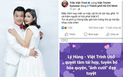 Việt Trinh: "Tôi với anh Lý Hùng bây giờ còn hứng thú gì nữa mà lấy nhau"