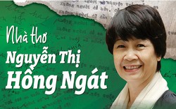 Nhà thơ Nguyễn Thị Hồng Ngát: Nếu sống kiểu yên phận, đời tôi sẽ nhàn nhã