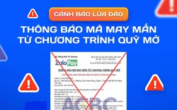 ZaloPay cảnh báo người dùng trước hình thức lợi dụng ví điện tử để lừa đảo