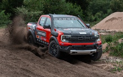 Ngắm All New Ford Ranger Raptor "máu chiến" tại Giải Đua Xuyên Quốc Gia Châu Á 2023