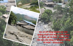 Cận cảnh sự cố vỡ cống D2000 hồ thải của Nhà máy tuyển quặng đồng Tả Phời ở Lào Cai