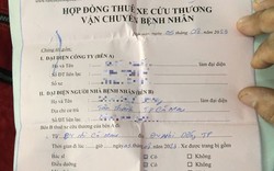 16 triệu đồng một chuyến xe cấp cứu từ Cà Mau lên TP.HCM, nhà xe nói gì?