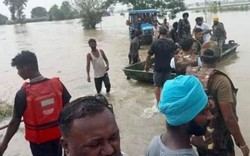 Clip: Mưa lớn kéo dài, Ấn Độ buộc phải xả đập, phát cảnh báo ngập lụt