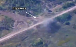 Pháo binh Ukraine tung đòn phá hủy thành trì Nga cố giấu kín ở mặt trận Bakhmut