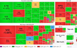 Thị trường chứng khoán phục hồi nhẹ nhờ lực kéo của nhóm cổ phiếu "vua"