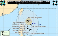 Tin bão Saola mới nhất: Bão Saola mạnh lên nhanh chóng, liệu có đi vào biển Đông không?