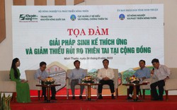 Các nhà khoa học về Ninh Thuận tìm giải pháp sinh kế thích ứng và giảm thiểu rủi ro thiên tai tại cộng đồng