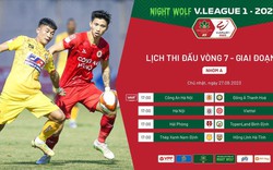 Lịch phát sóng trực tiếp vòng 7 giai đoạn 2 V.League 2023