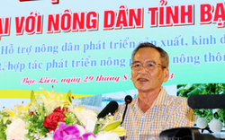 Bí thư Tỉnh ủy Bạc Liêu Lữ Văn Hùng dự hội nghị đối thoại với nông dân tỉnh